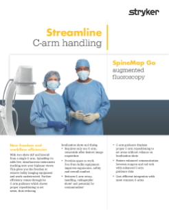 SpineMap Go C-arm Guidance Slick