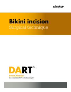 Bikini incision surgical technique