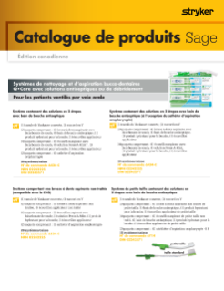 Catalogue de produits
