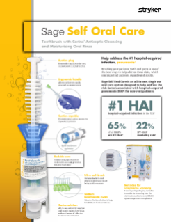 Sage Self Oral Care brochure