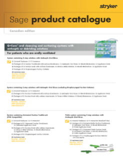Sage product catalogue