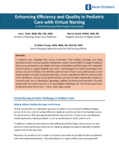 Akron Children's Hospital care-ai White Paper - US