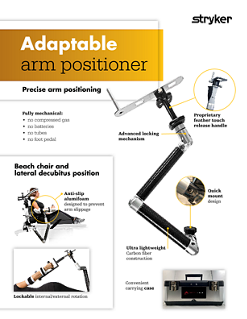 Adaptable arm positioner brochure