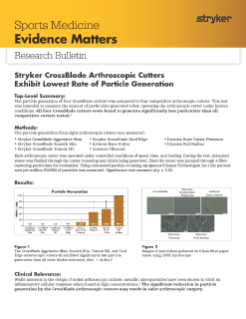 CrossBlade evidence matters