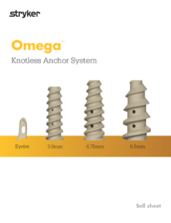 Omega Self-Punching Knotless Anchor System | Stryker