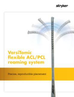 VersiTomic flexible ACL/PCL reaming system brochure