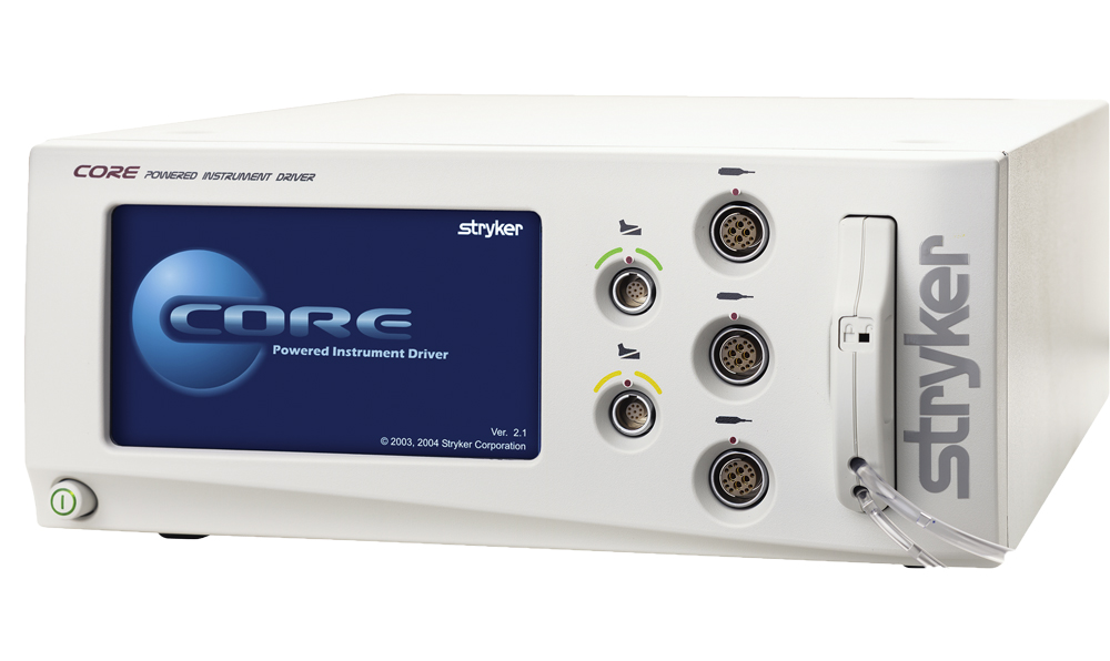 Promax stryker. Stryker 5400-50 Core Console шейвер-система для артроскопии. Stryker Corporation. Блок Core Страйкер. Артроскоп Stryker.
