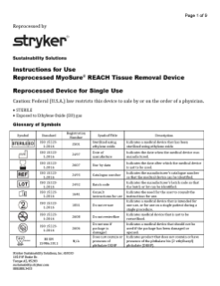 Reprocessed MyoSure REACH Tissue Removal Device