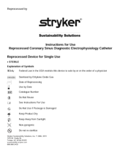 Reprocessed Coronary Sinus Diagnostic EP Catheters