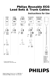 Philips Reusable ECG Lead Sets & Trunk Cables 