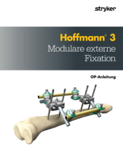 Hoffmann® 3 Modulare externe Fixation Op-Anleitung