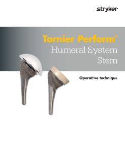 Tornier Perform Humeral Stem Operative Tech.pdf